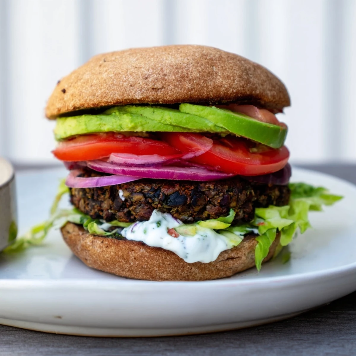 Zesty Weeknight Black Bean Burgers