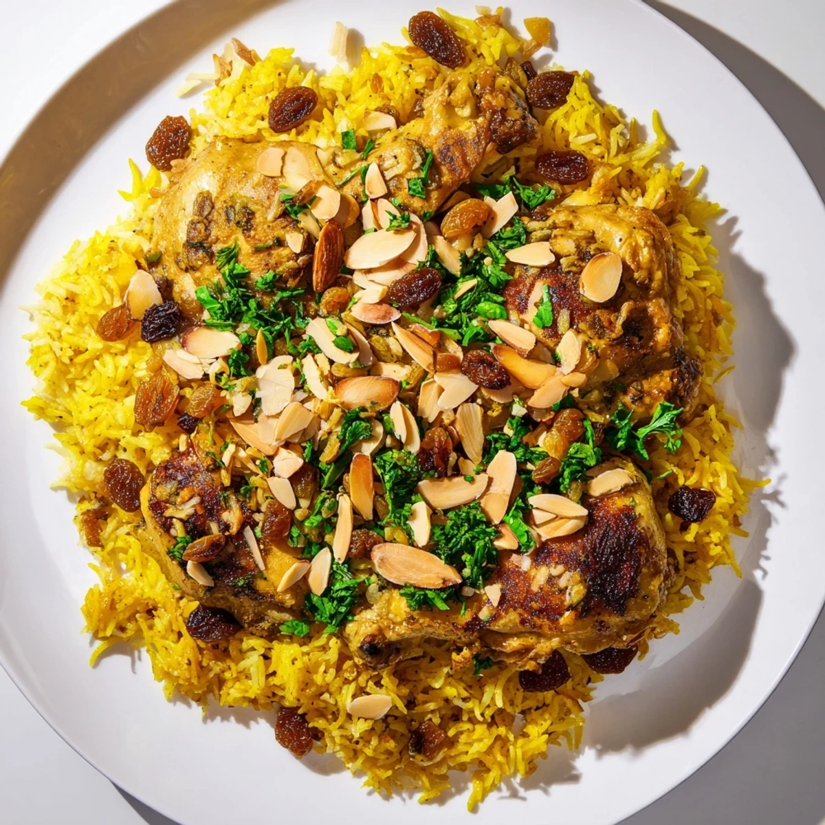 Saffron Chicken Rice Pilaf