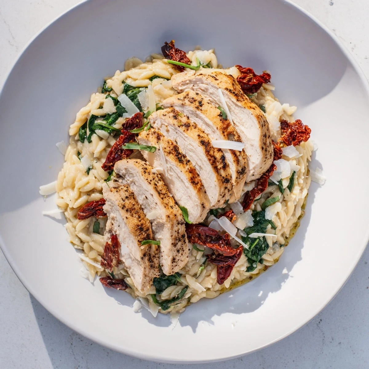 Marry Me Chicken Orzo