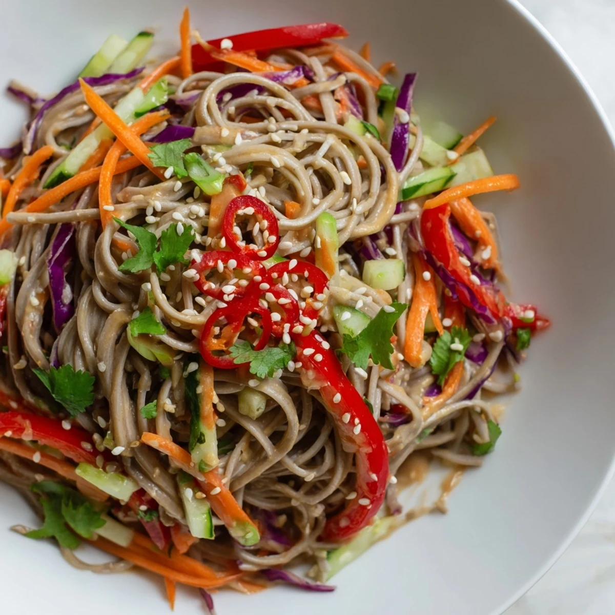 Soba Noodle Cold Salad