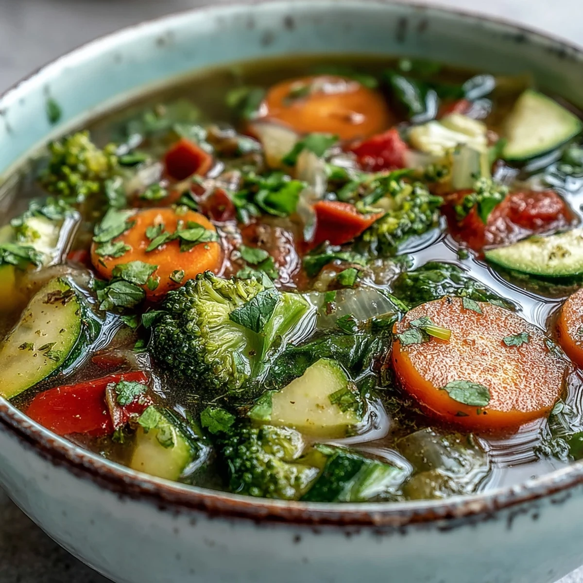Ginger Vegetable Soup