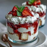 Strawberry Shortcake Trifle