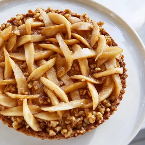 Lattice Orchard Apples Walnuts