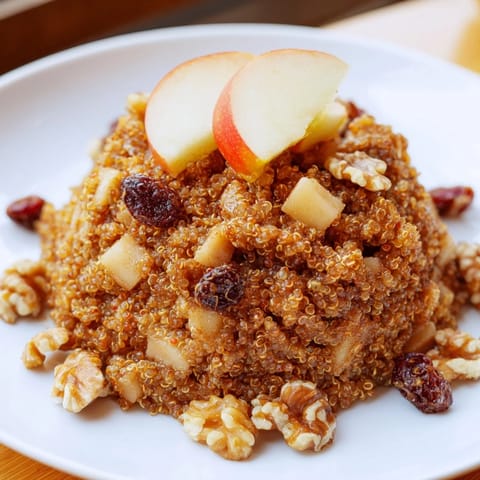 Apple Cinnamon Quinoa Bowl