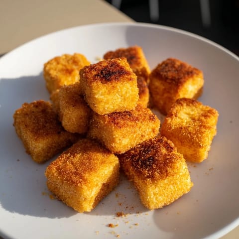 Golden Crispy Tofu Nuggets