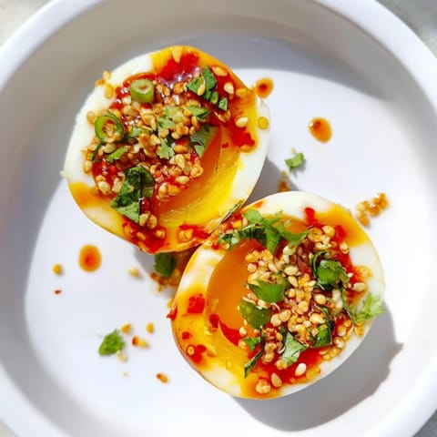 Chili Oil Eggs Delight