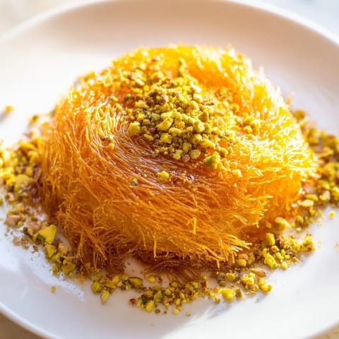 Lebanese Knafeh Cheese Delight