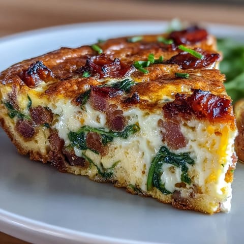 One-Pan Ham Swiss Frittata