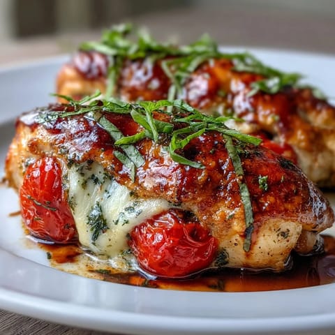 Caprese Stuffed Chicken Breast