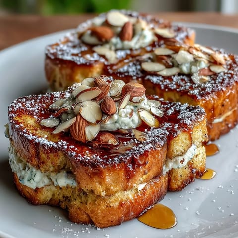 Almond Croissant French Toast