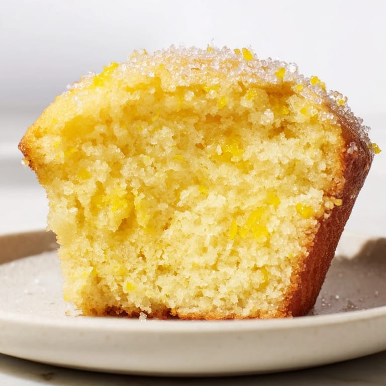 Warm, freshly baked Simple Sweet Lemon Zest Muffins with a delicate sweet crumb and bright citrus aroma.