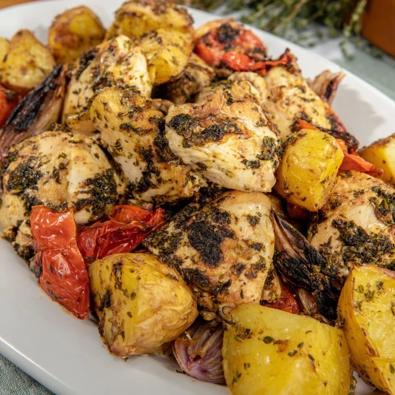 Imagine a flavorful Basil-Soft Chicken Sheet Pan Dinner, with fragrant basil and perfectly roasted produce.