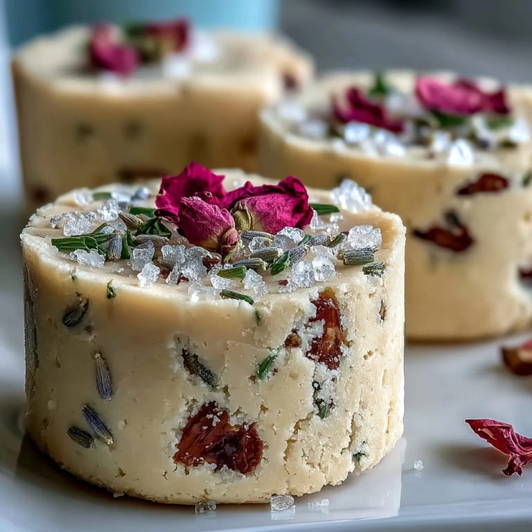Buttery shortbread cookies decorated with edible flowers, arranged in a gift-ready Mothers Day cookie box.